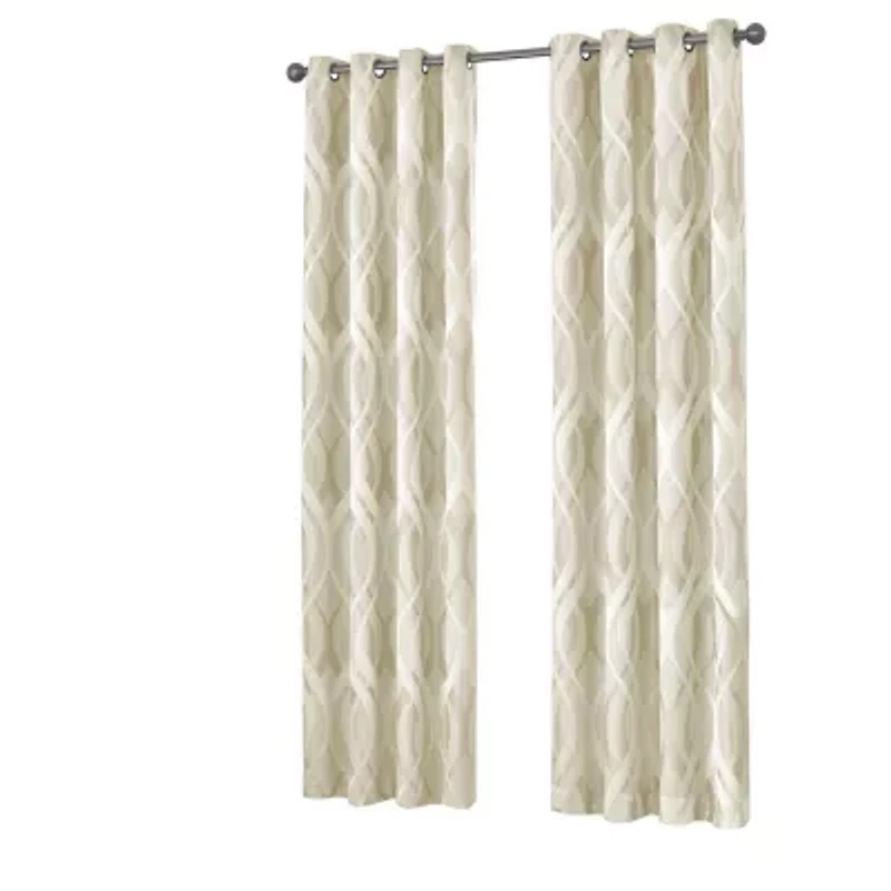 Eclipse Caprese Grommet Top Blackout Single Curtain Panel