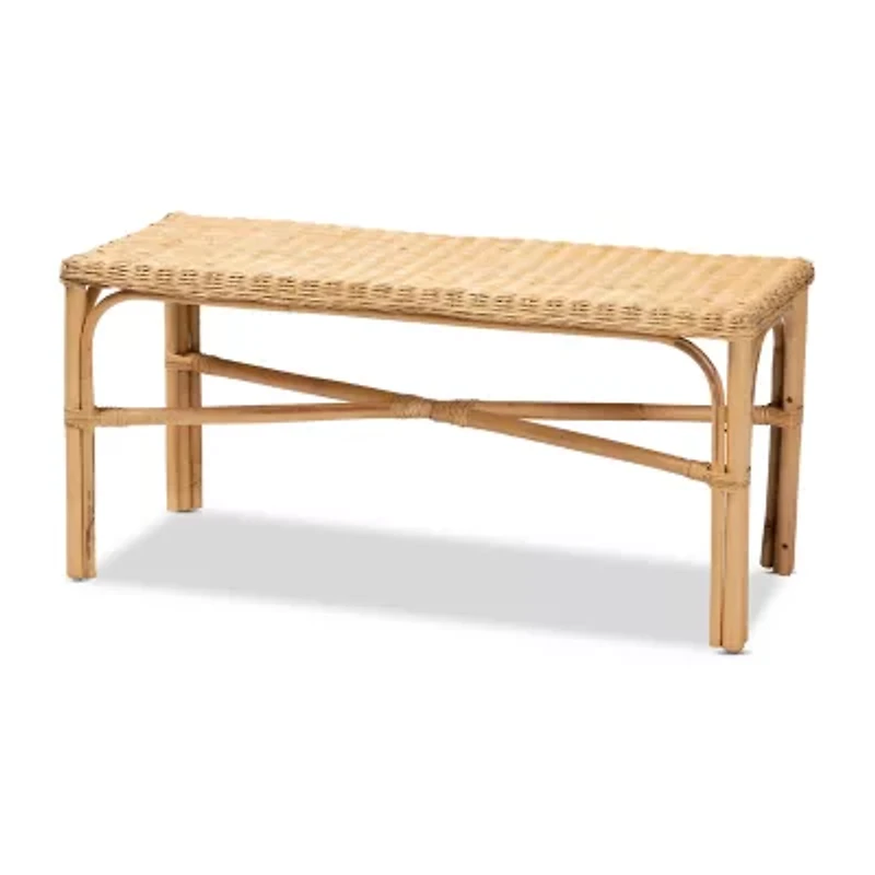 Cacaban Rattan Bench