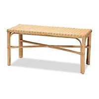 Cacaban Rattan Bench