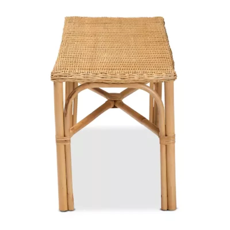 Cacaban Rattan Bench