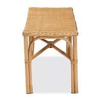 Cacaban Rattan Bench