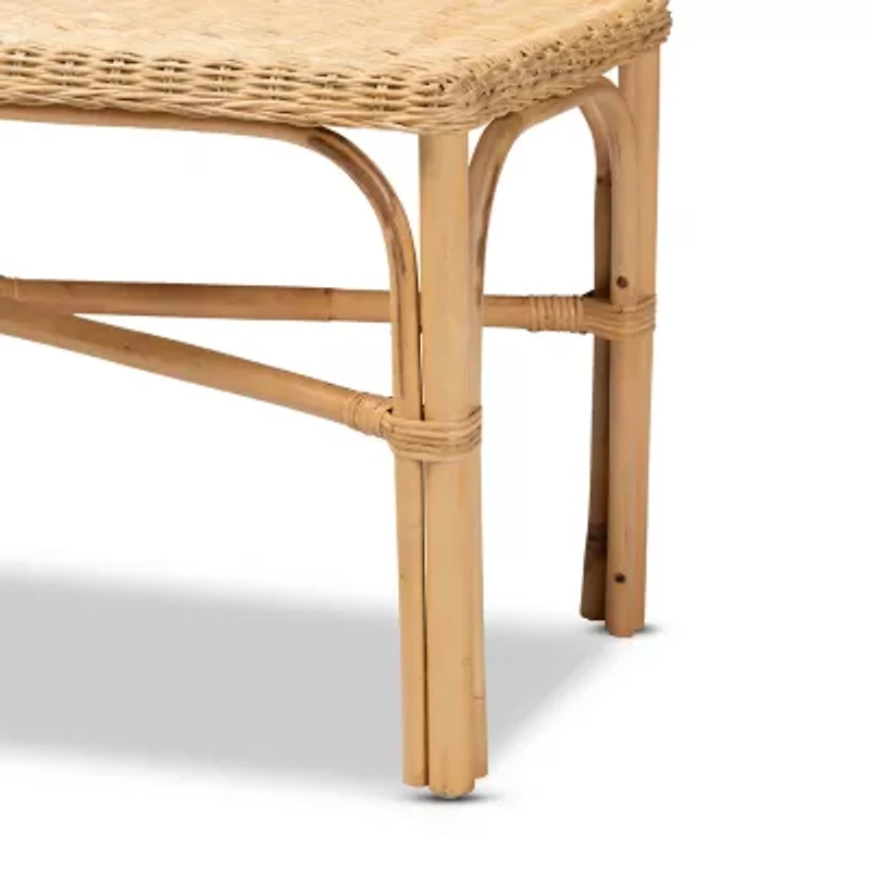 Cacaban Rattan Bench
