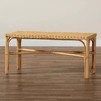 Cacaban Rattan Bench