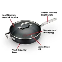 T-Fal 12" Aluminum Jumbo Cooker with Lid
