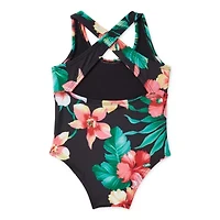 Outdoor Oasis Baby Girls One Piece Swimsuit