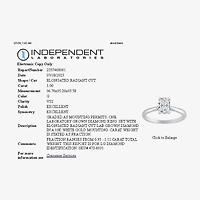 1 CT. Lab-Grown (G / VS2)  Diamond Radiant-cut Solitaire Engagement Ring 10K Gold