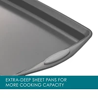 Rachael Ray 3-pc. Non-Stick Baking Sheet Set