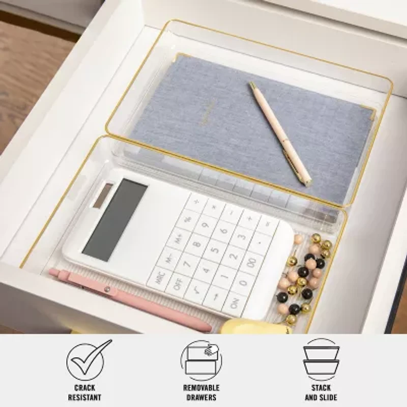 Martha Stewart 3 Pack 9X6 Organizers