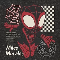 Disney Collection Little & Big Kid Boys Crew Neck Short Sleeve Regular Fit Miles Graphic T-Shirt