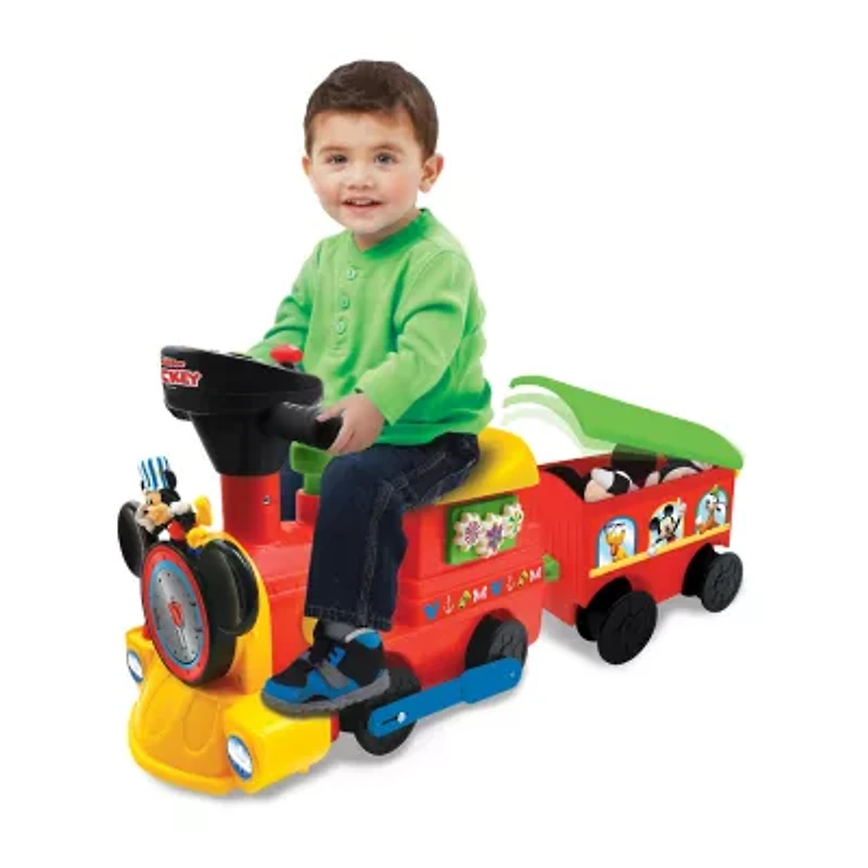 Kiddieland Mickey Mouse Ride-On Choo Choo Train