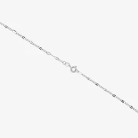 Silver Reflections Womens Pure Silver Over Brass 30 Inch Pendant Necklace