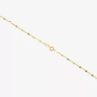 Silver Reflections Womens 14K Gold Over Brass 30 Inch Pendant Necklace