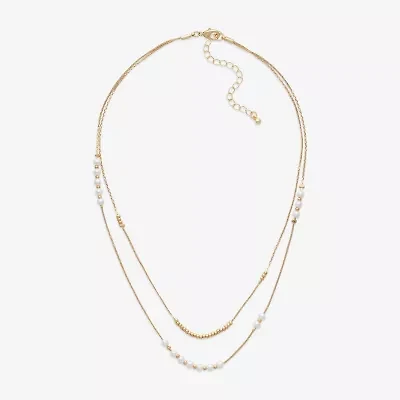 Mixit Womens Hypoallergenic 19 Inch Strand Necklace