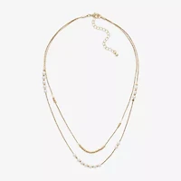 Mixit Womens Hypoallergenic 19 Inch Strand Necklace
