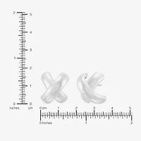 Limited Quantities! Sterling Silver 18mm Stud Earrings