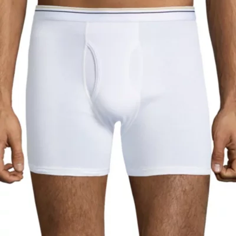 Stafford Mens 4 Pack Boxer Briefs 302866