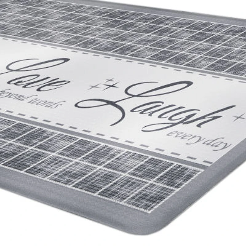Achim Live Love Laugh Anti-Fatigue 18"X30" Kitchen Mat