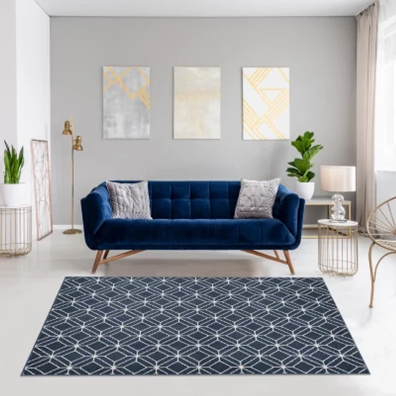 Achim Capri 3-pc. Burst Rectangular Rug Set
