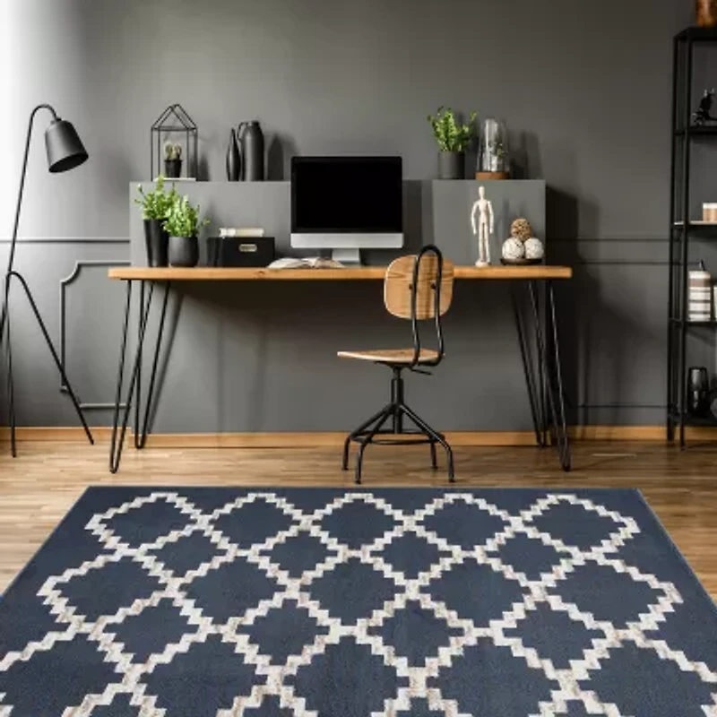 Achim Capri 3-pc. Ogee Rectangular Rug Set

