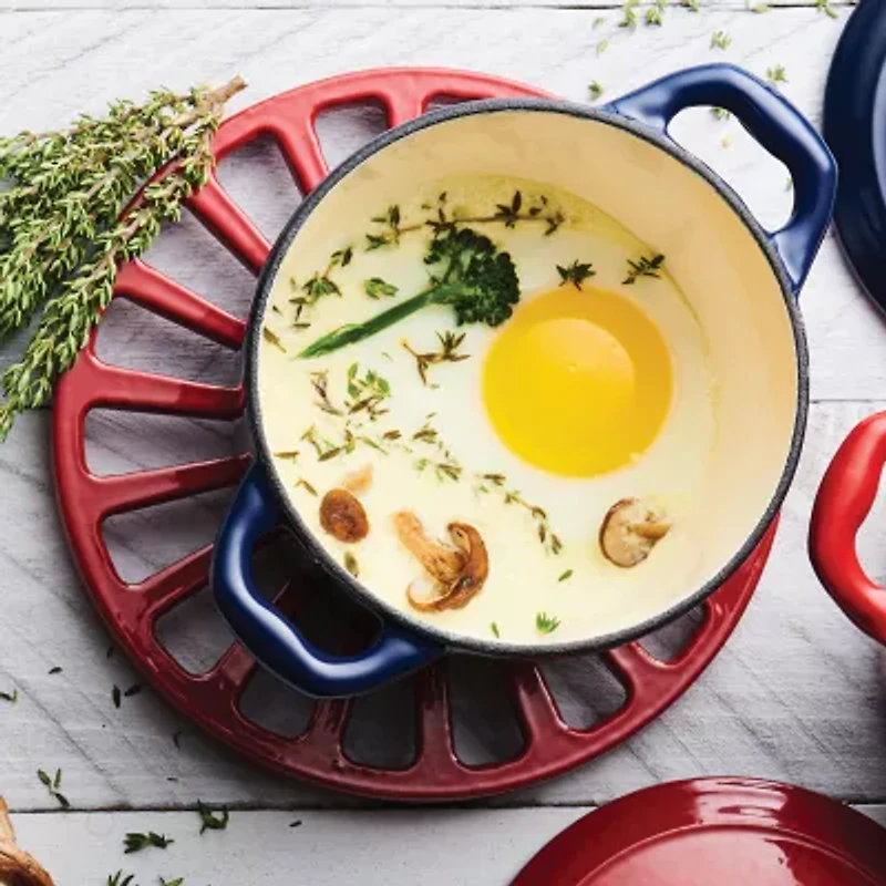 Tramontina® Gourmet 7" Enameled Cast Iron Round Trivet