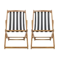 Loren Foldable Sling Chair 2-pc.