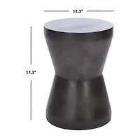 Safavieh Torre Outdoor And Room Collection Weather Resistant Cement Side Table