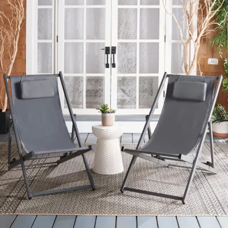 Safavieh Camlin Sling Chairs 2-pc. Chair