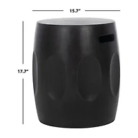 Zuri Weather Resistant Cement Side Table