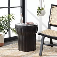 Vesta Weather Resistant Cement Side Table