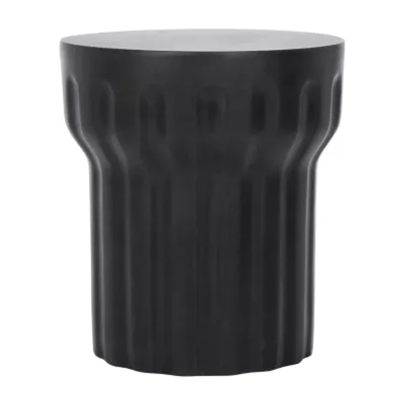 Vesta Weather Resistant Cement Side Table