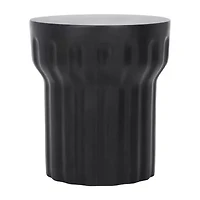 Vesta Weather Resistant Cement Side Table