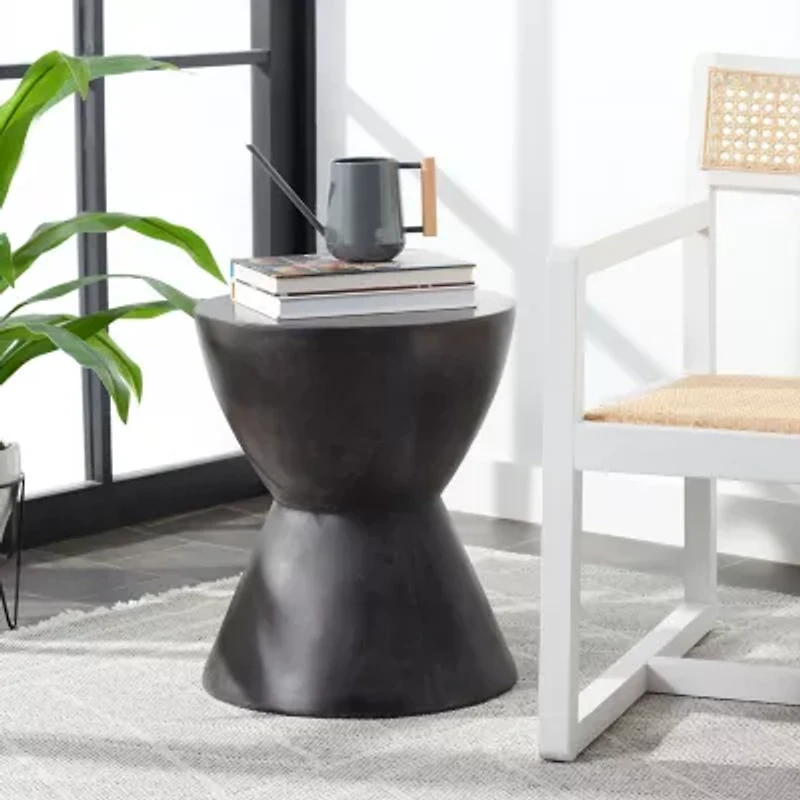 Athena Weather Resistant Cement Side Table