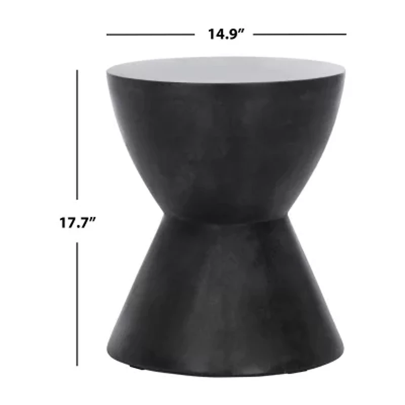 Athena Weather Resistant Cement Side Table
