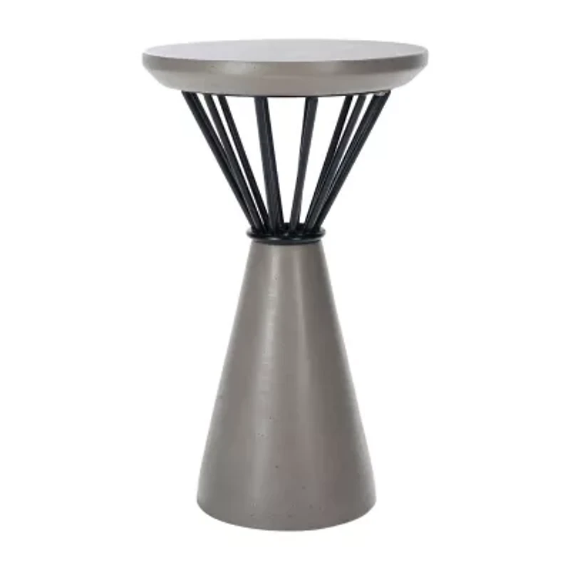 Akiko Weather Resistant Cement Side Table