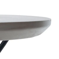 Darien Weather Resistant Cement Side Table