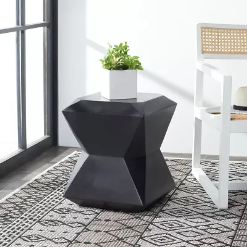 Conan Weather Resistant Cement Side Table