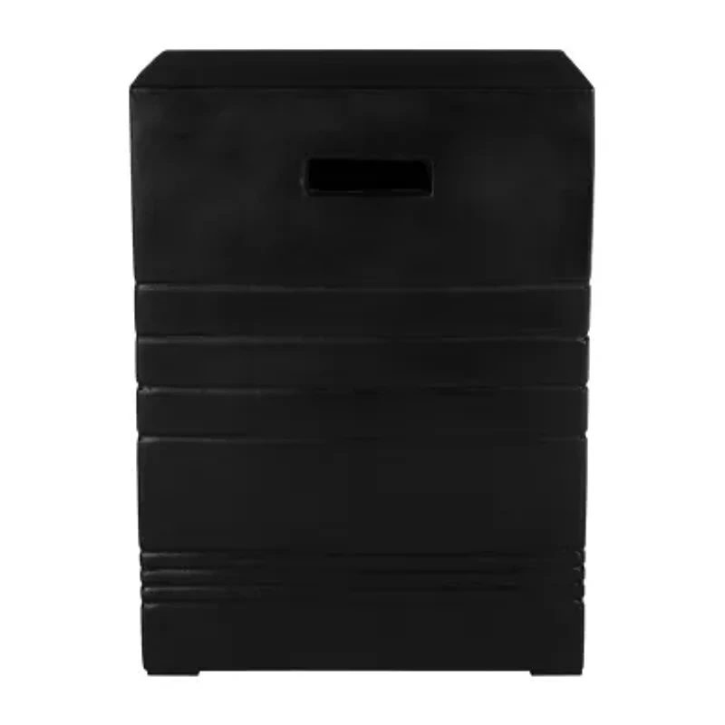 Deidara Weather Resistant Cement Side Table