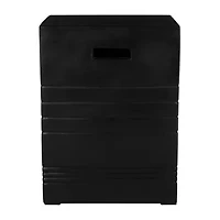 Deidara Weather Resistant Cement Side Table