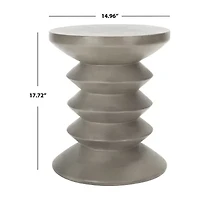 Benaya Weather Resistant Cement Side Table