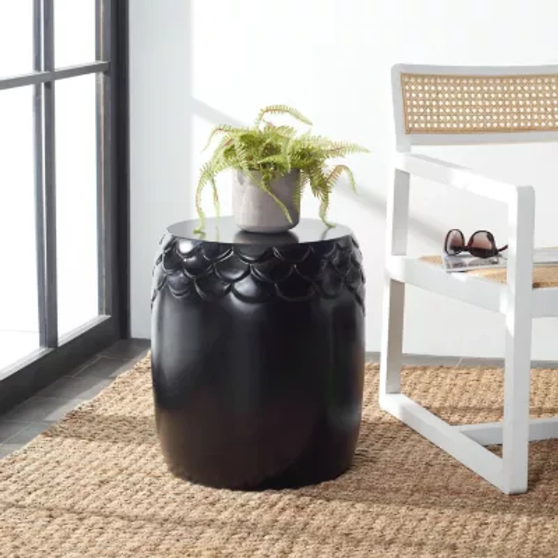 Julyvia Concrete Accent Table