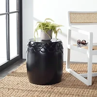 Julyvia Concrete Accent Table