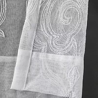 Queen Street Lafayette Rod Pocket Sheer Single Curtain Panel