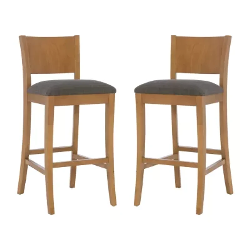 Rossman 2-pc. Upholstered Bar Stool