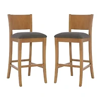 Rossman 2-pc. Upholstered Bar Stool