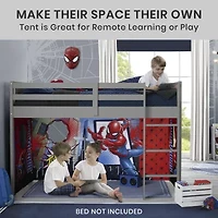 Marvel Spider-Man Tent for Twin Loft Bed - Bed Sold Separately