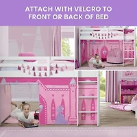 Disney Princess Tent for Twin Loft Bed - Bed Sold Separately