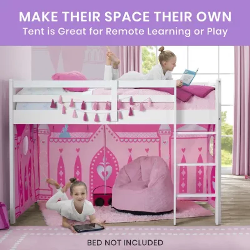 Disney Princess Tent for Twin Loft Bed - Bed Sold Separately