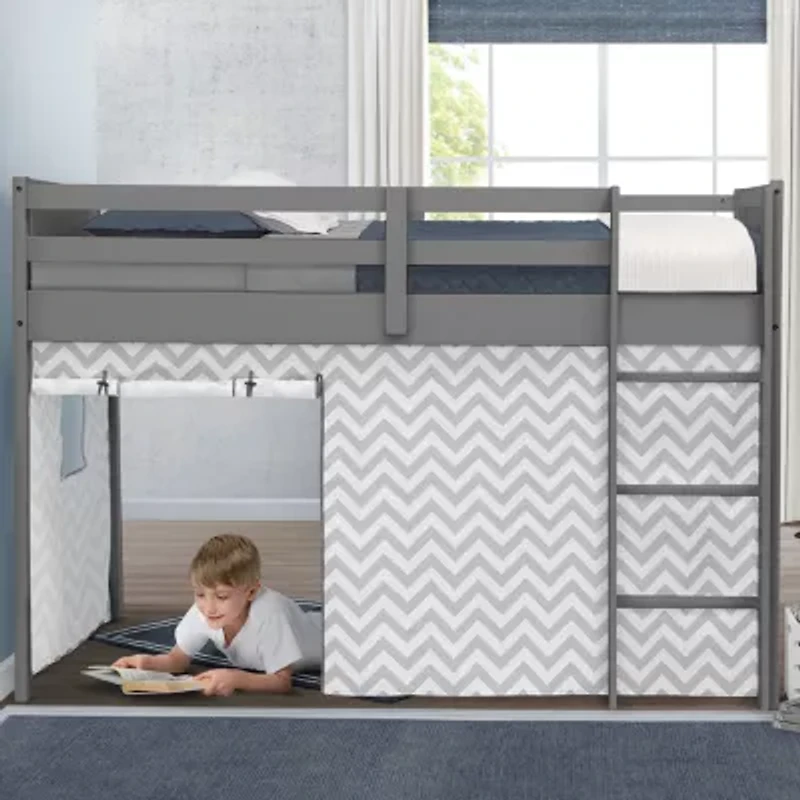 Chevron Tent for Twin Loft Bed - Bed Sold Separately