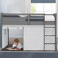 Chevron Tent for Twin Loft Bed - Bed Sold Separately