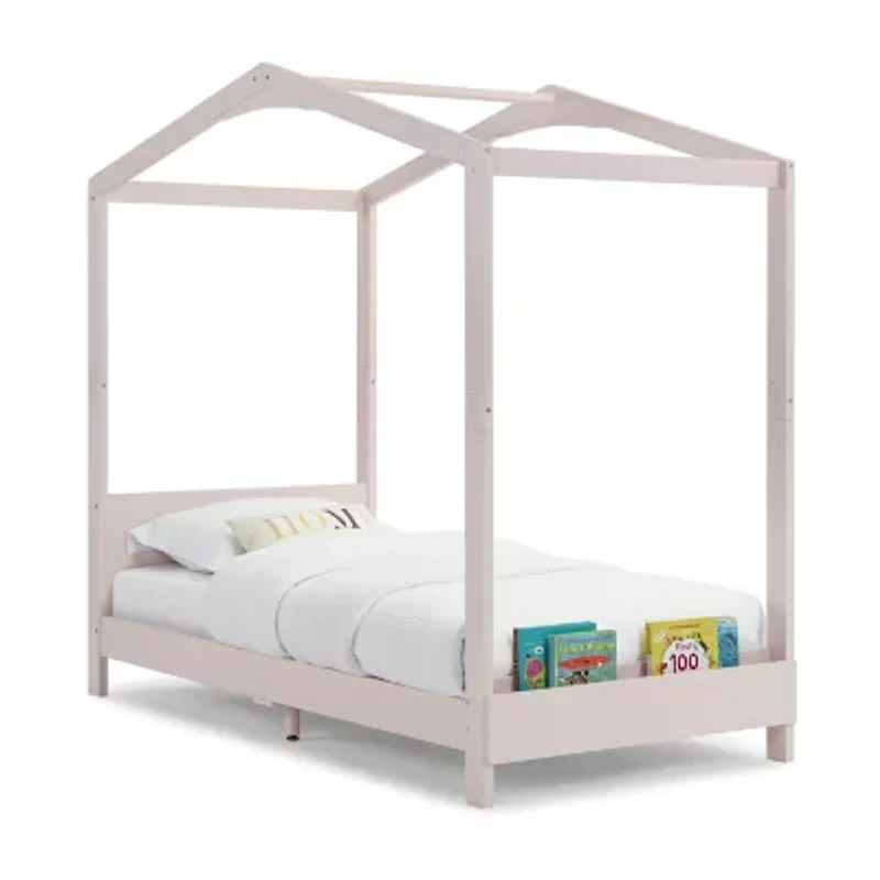 The Poppy House Kids Twin Canopy Bed